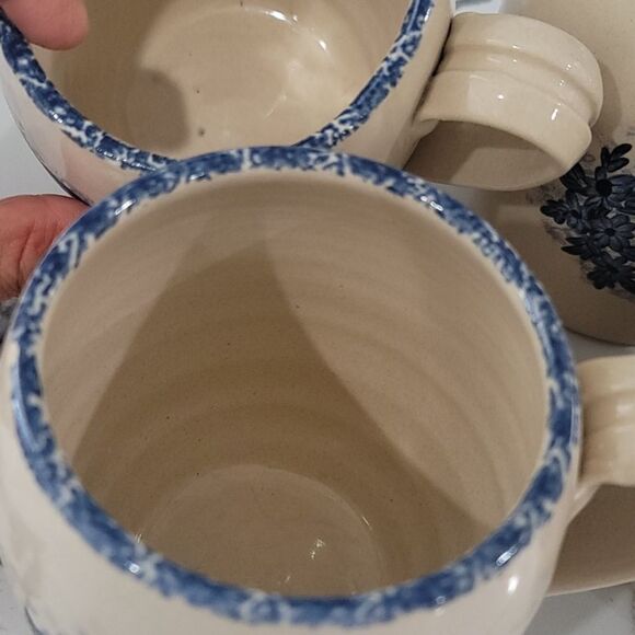 Casey pottery Set ot vintage handmade mugs - Picture 5 of 7